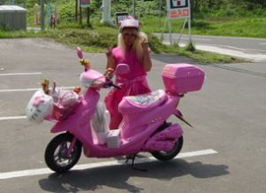 Hello Kitty motorok
