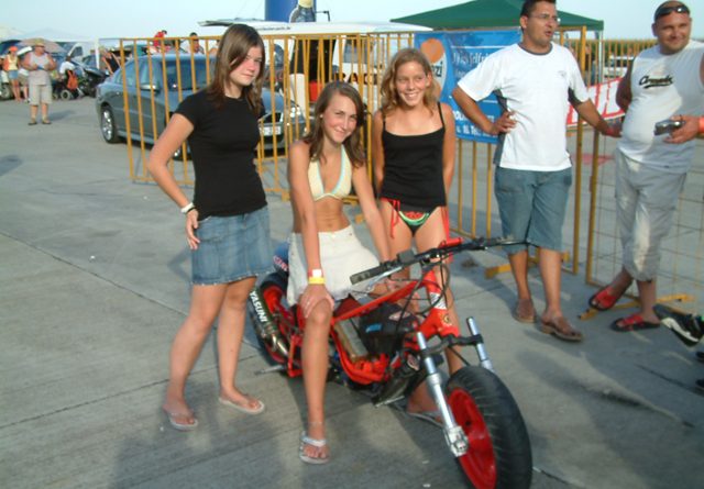 Vincze Szandi dragbike versenyző 4 kunma41