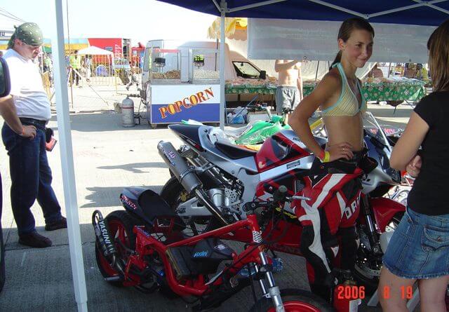 Vincze Szandi dragbike versenyző 7 kunma27
