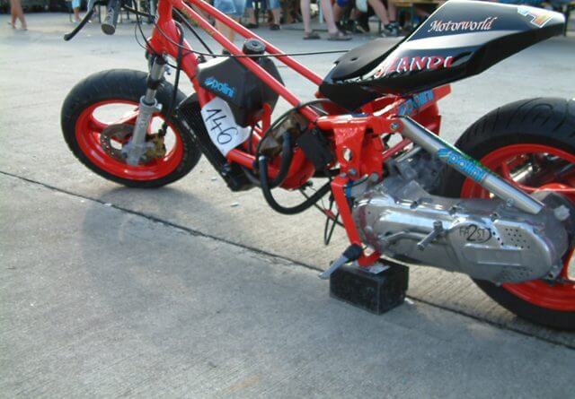 Vincze Szandi dragbike versenyző 8 kunma38