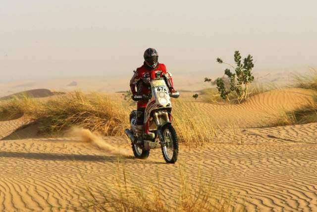 Ludivine PUY Dakar 2007 photoAlain Rossignol
