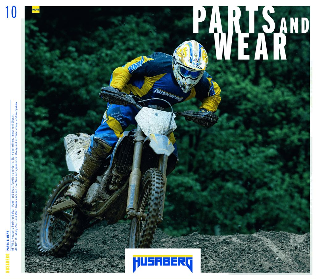 Husaberg Folder Parts Wear 2010 Cover