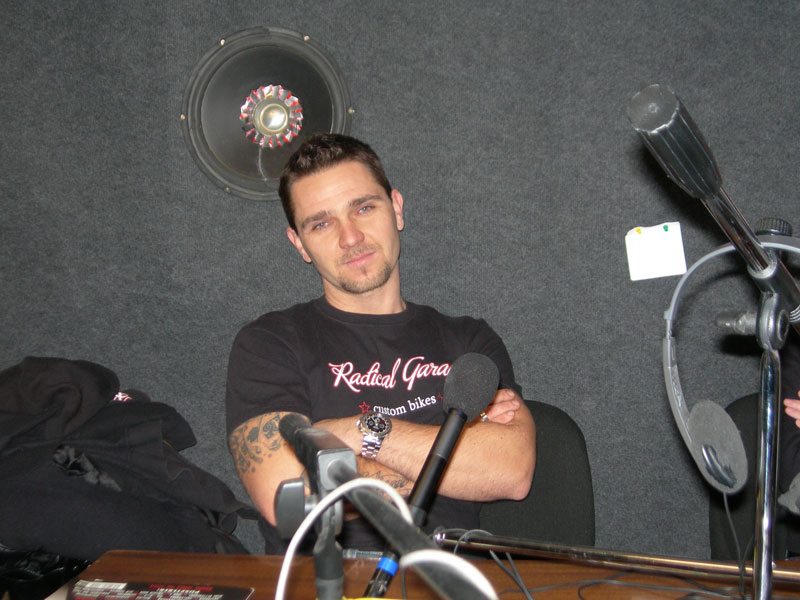 Görbe Sándor a Radical Garage tulajdonosa, motorépítő