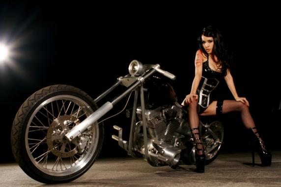 Masuimi Max on Dragster www.morganafemmecouture.com