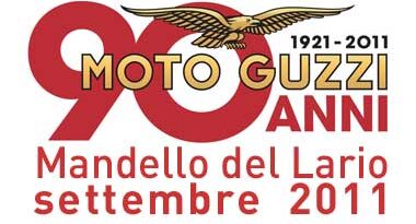 Moto Guzzi logo 90 Anni