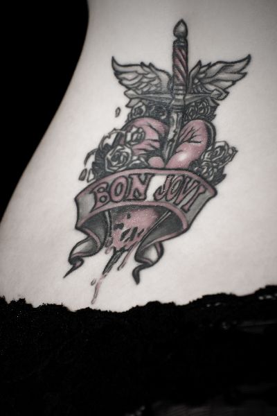 Bon Jovi tetoválás