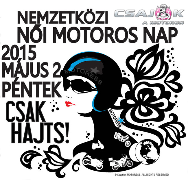 Nemzetközi Női Motoros Nap 2015 