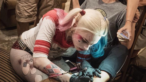 harley quinn margot robbie tattoo