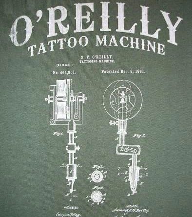 oreilly tattoo machine
