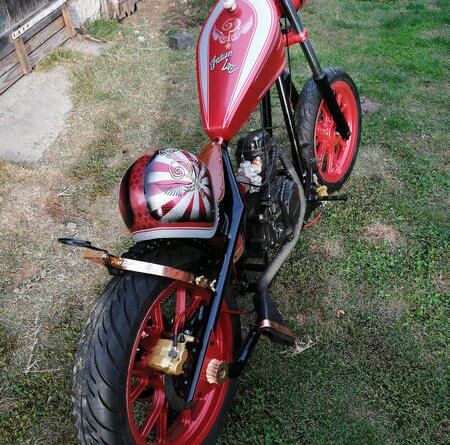 Indian Larry motor Berci Custom Cycles