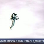 Ismeretlen repülő ember jetpack-kel