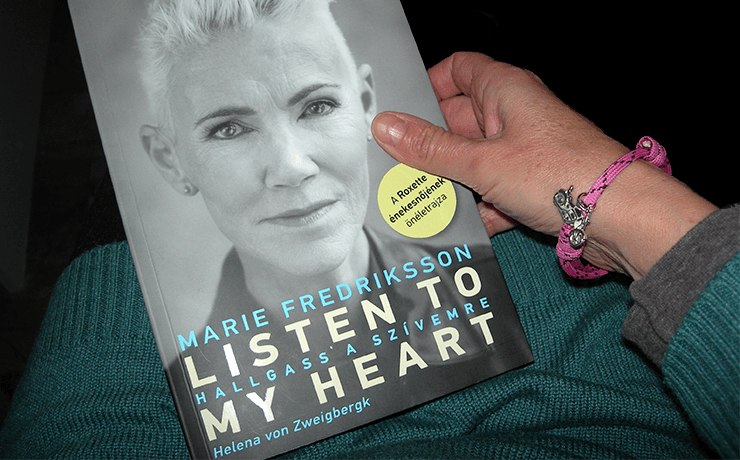 Hallgass a szívemre Marie Fredriksson, a Roxette énekesnőjének életrajzi könyve