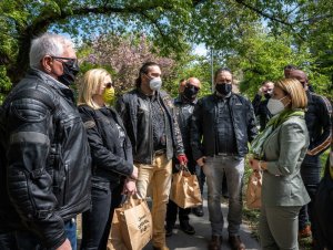 Harley-Davidson Budapest Chapter ételadomány