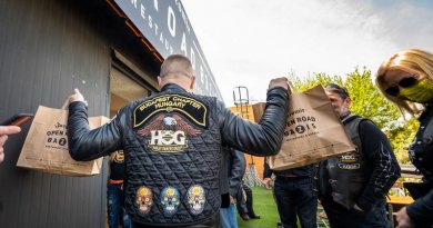Harley-Davidson Budapest Chapter ételadomány