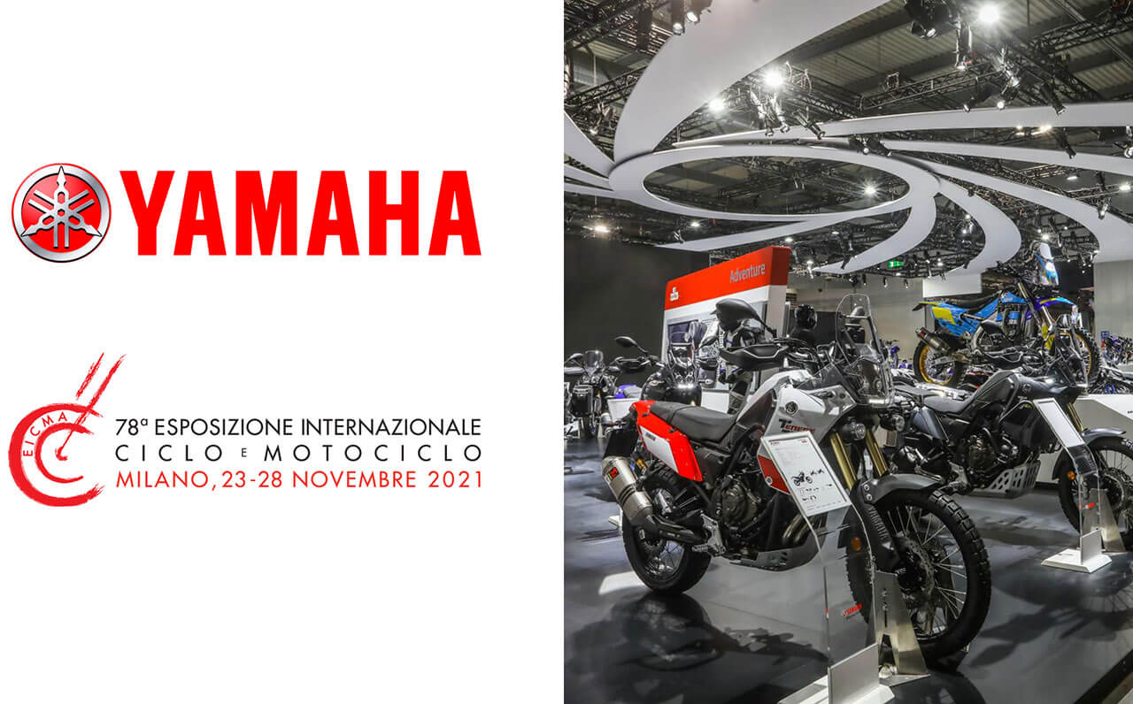 Yamaha az Eicmá-n 2021 novemberben