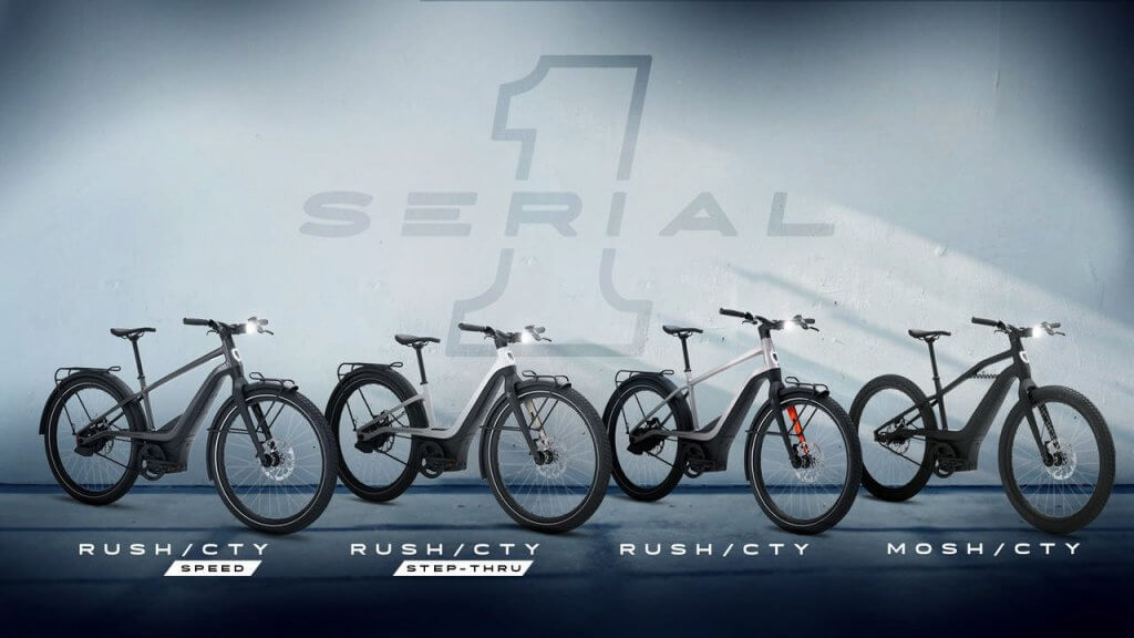 Serial 1 elektromos kerékpár
