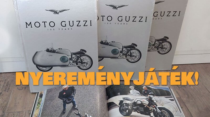 100 éves a Moto Guzzi nyereményjáték