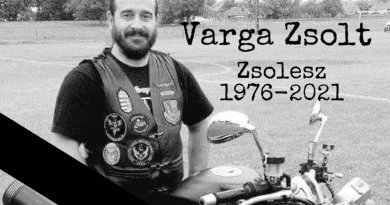 Varga Zsolesz temetése Országutak Lordjai Motoros Baráti Kör Sopron