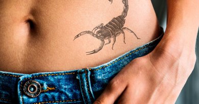 Skorpió tetoválás