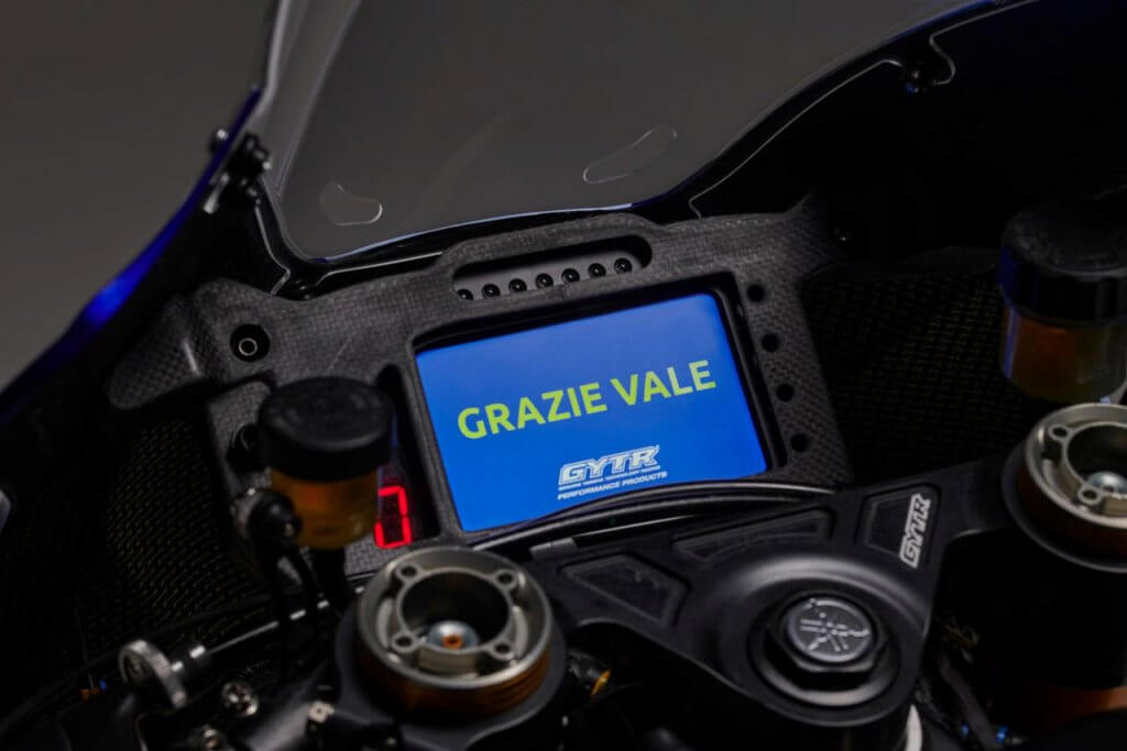 Yamaha R1 GYTR VR46 Tribute Valentino Rossi
