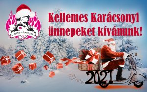 Csajok a motoron Karácsony 2021 és BÚÉK 2022!