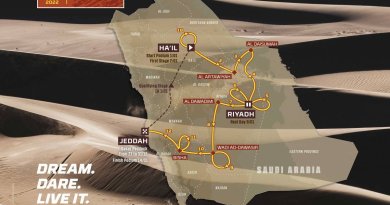 Dakar Rally 2022 útvonal
