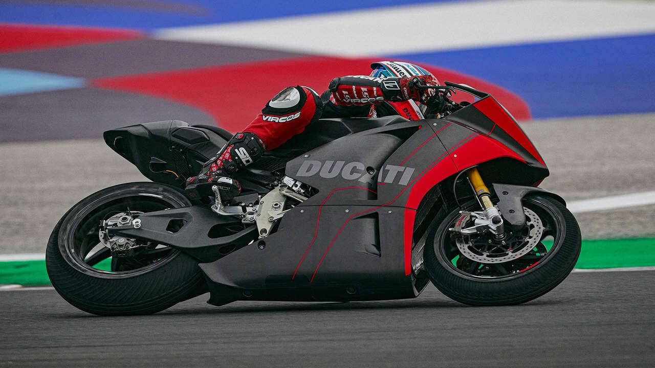 Ducati V21L elektromos motorkerékpár