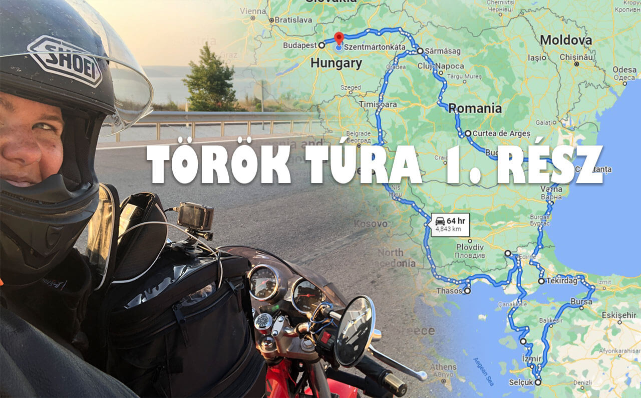 Törökország motoros túra egyedül Kovács Judit Tímea