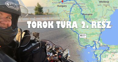 Törökország motoros túra egyedül Kovács Judit Tímea