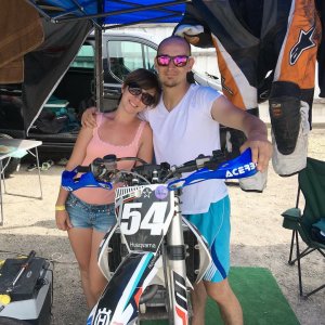 Varga Kálló Szilvia Supermoto From Hungary