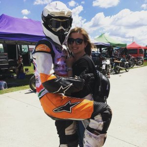 Varga Kálló Szilvia Supermoto From Hungary
