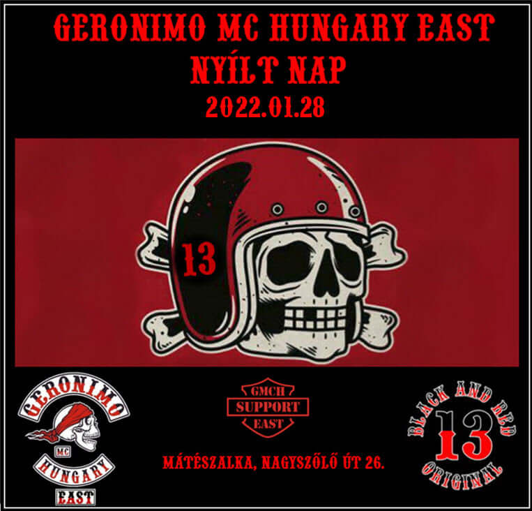 Geronimo MC Hungay East Nyílt Nap