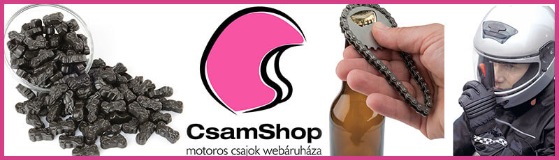 Hasznos motoros holmik a CsamShop-hu-ból: medvecukor, sörnyitó, plexitörlő gumi