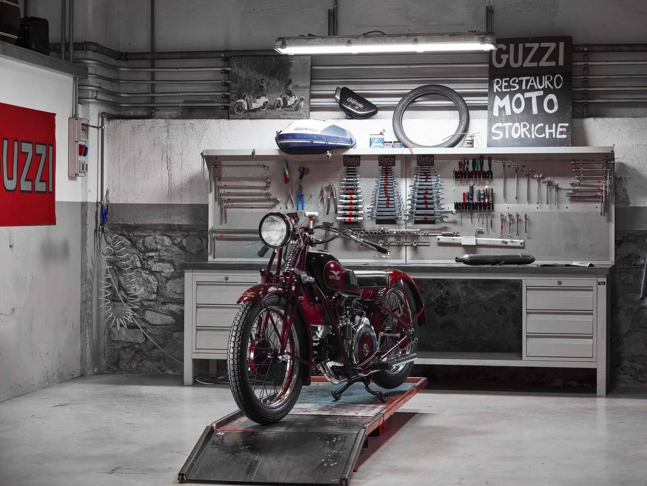 Újra megnyílt a Moto Guzzi Múzeum Mandello del Larioban
