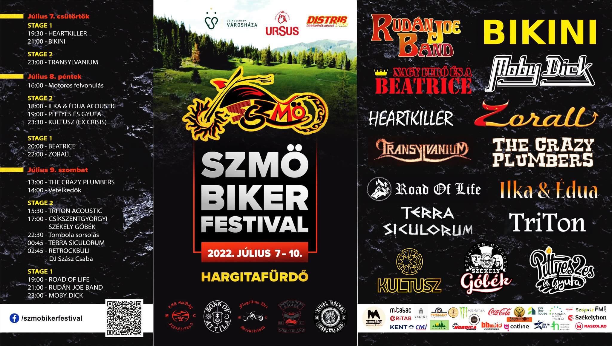SZMÖ Biker Festival Hargitafürdő 2022