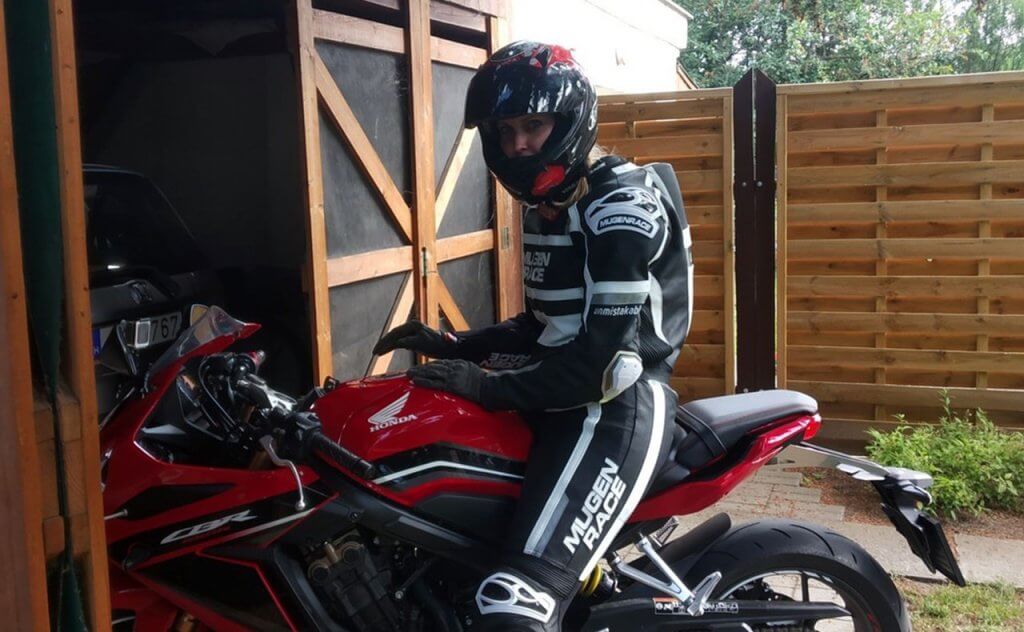 Honda CBR 650 R 2022 teszt Lázár Anett