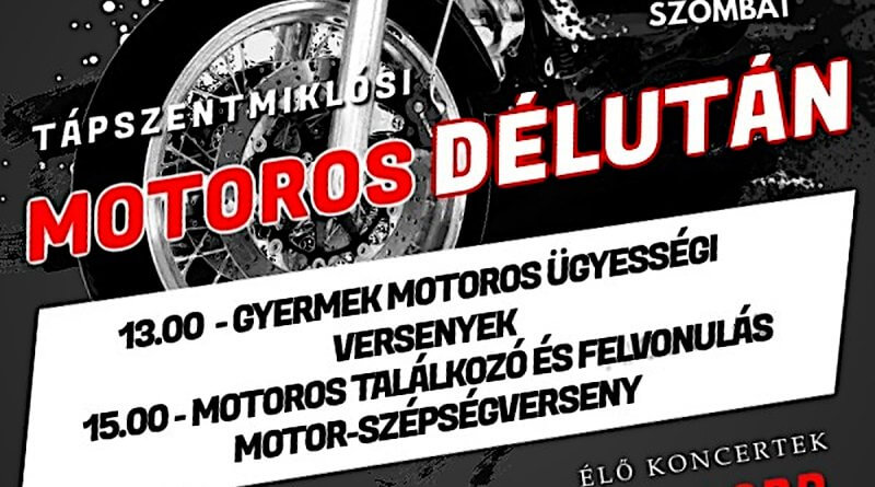 Motoros Délután Tápszentmiklós 2022