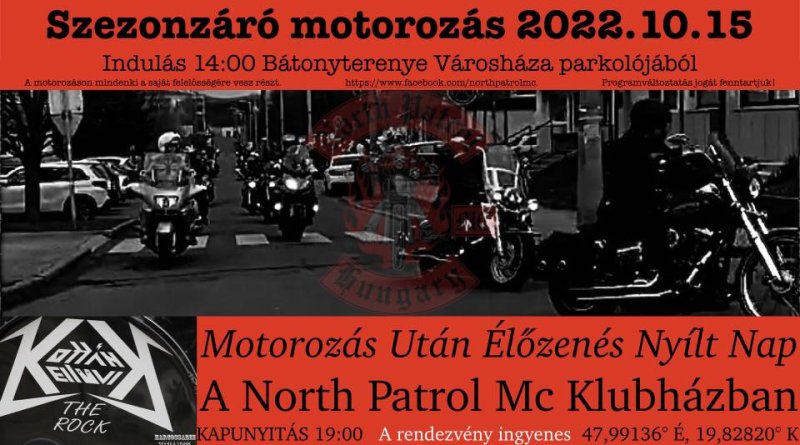 North Patrol MC Szezonzáró 2022