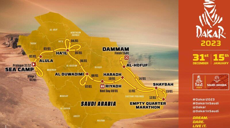 Dakar Rali 2023 Szaúd-Arábia