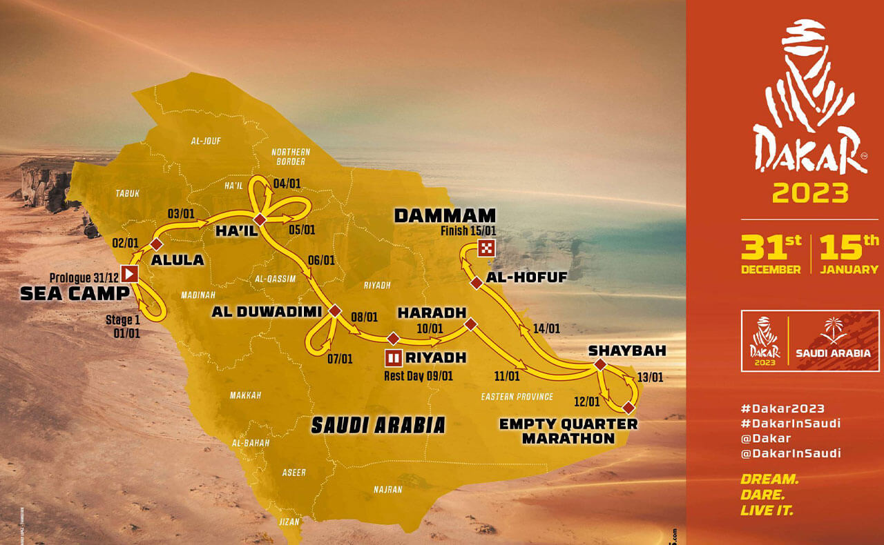 Dakar Rali 2023 Szaúd-Arábia