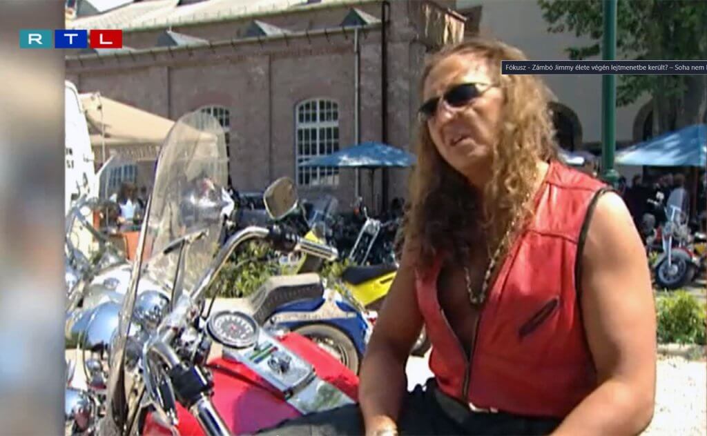 Zámbó Jimmy A király Harley-Davidson Road King RTL Fókusz