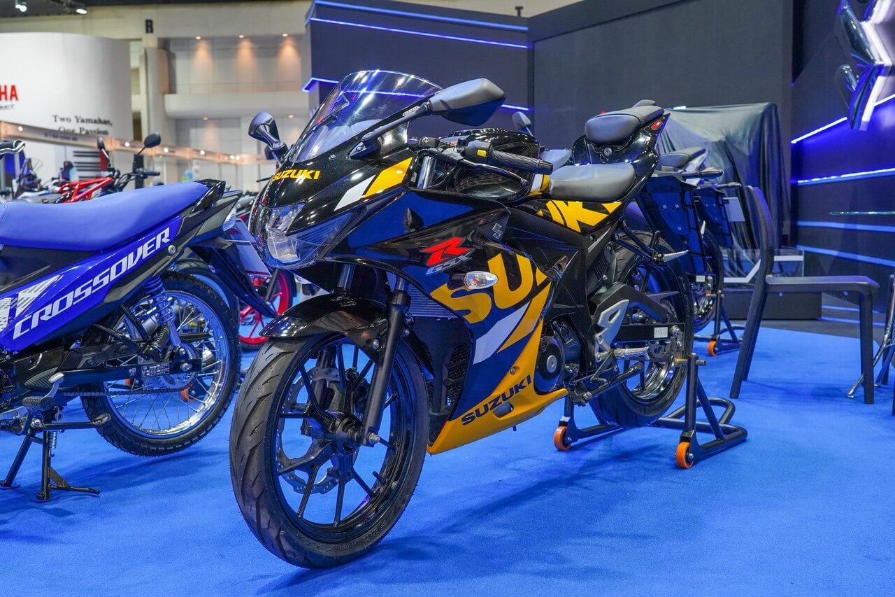 Bangkok International Motor Show 2023 SUZUKI motorcycles
