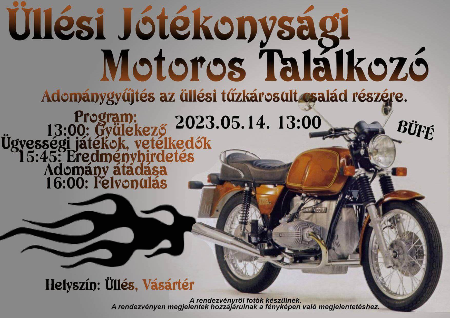 Üllési Jótékonysági Motoros Találkozó