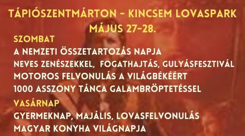 Attila Napok motoros felvonulás Tápiószentmárton 2023 május 27-28.