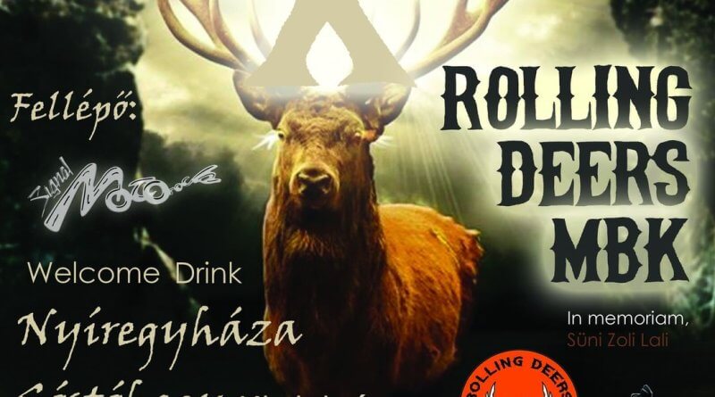 Rolling Deers 10. születésnapi motoros hétvége 2023 május