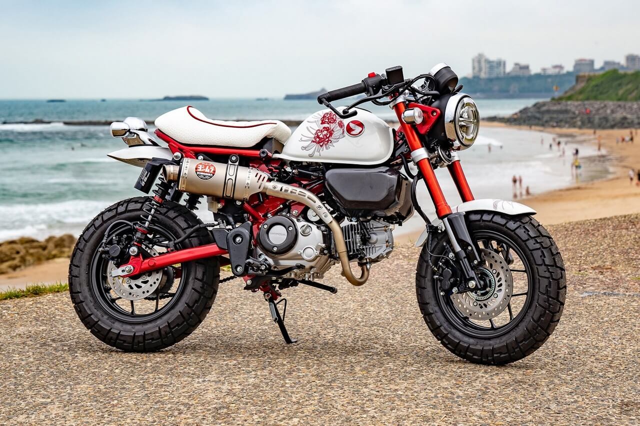 Épített Honda minimotorok a Wheels and Waves fesztiválon 2023