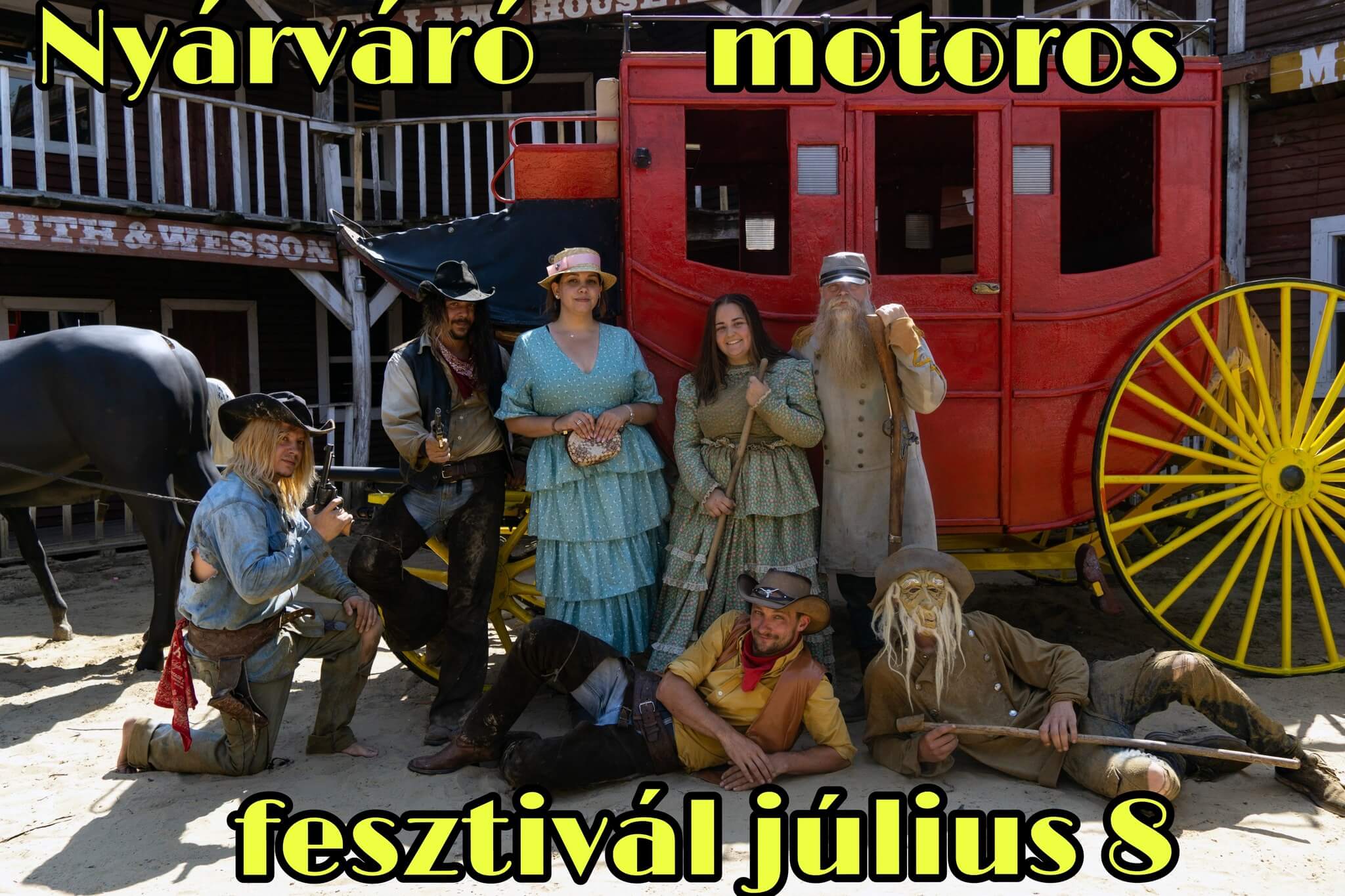 Nyárváró western motoros fesztivál