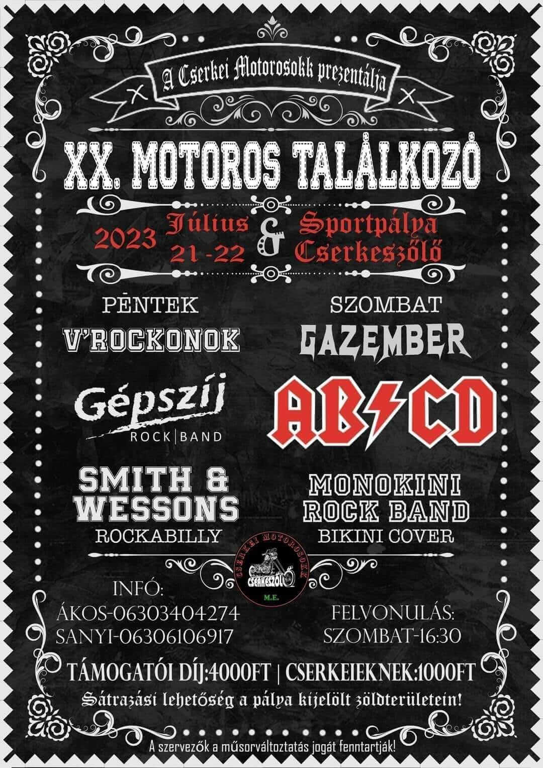 XX. Motoros Találkozó