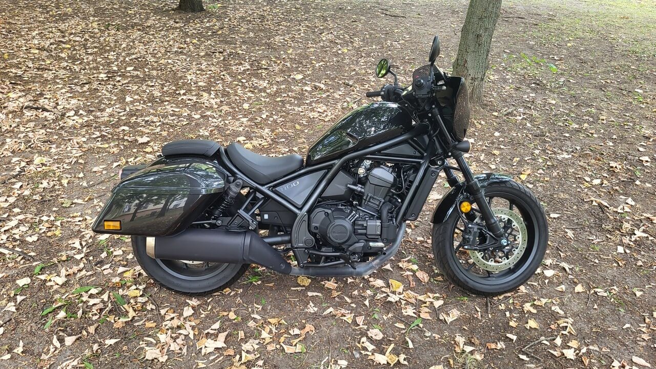 Honda CMX1100T Rebel DCT 2023 teszt