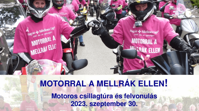 Motorrala Mellrák ellen rákliga 2023 szeptember 30.